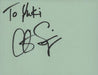 Curtis Stigers Page Of An Autograph Book UK memorabilia AUTOGRAPH