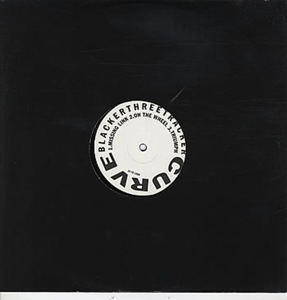 Curve Blackerthreetracker UK Promo 12" vinyl single (12 inch record / Maxi-single) ANXTDJ42