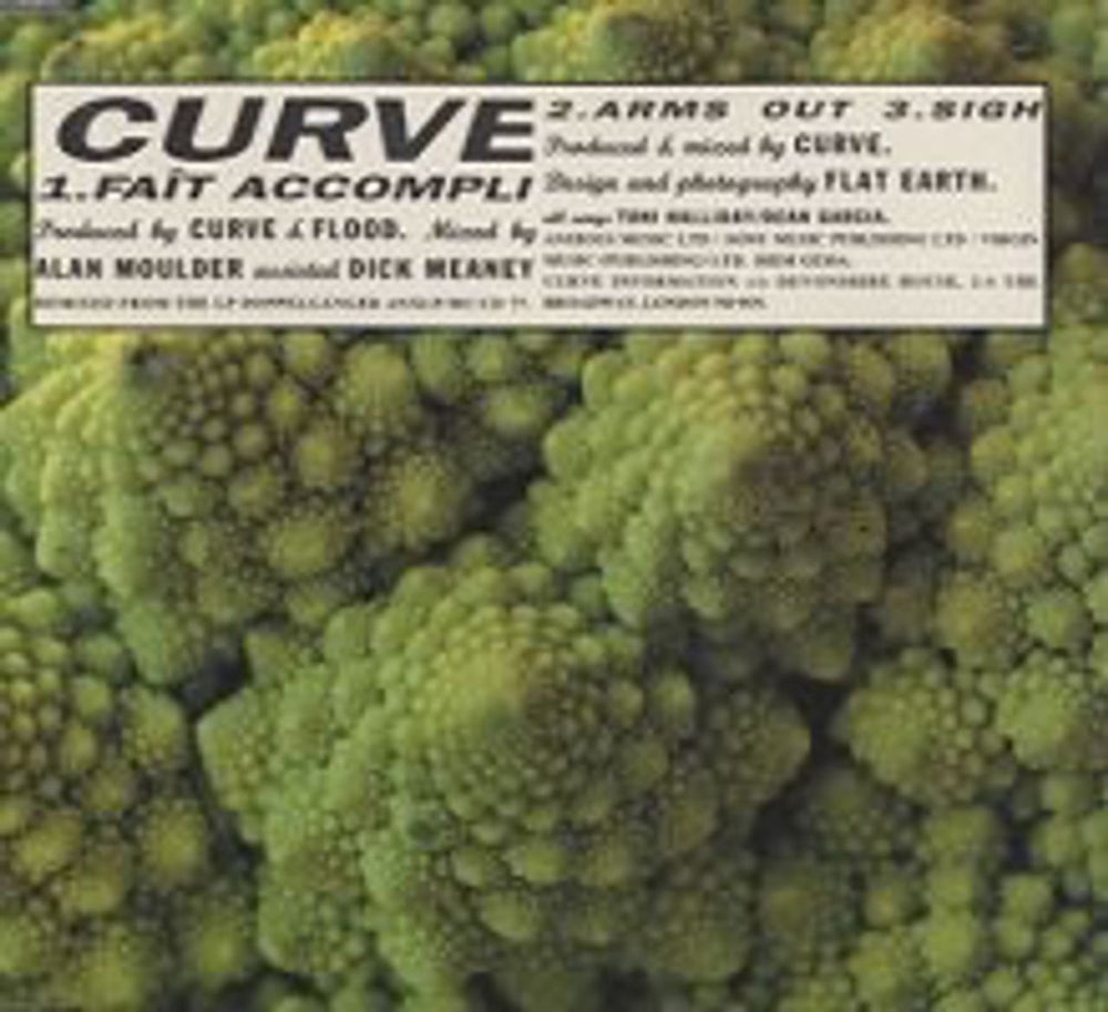 Curve Fait Accompli UK CD single (CD5 / 5") ANXCD36