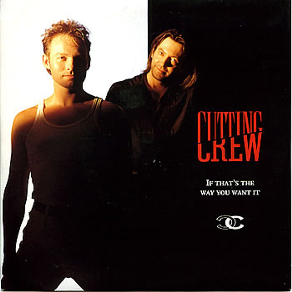 Cutting Crew If That's The Way You Want It UK 7" vinyl single (7 inch record / 45) REWS1