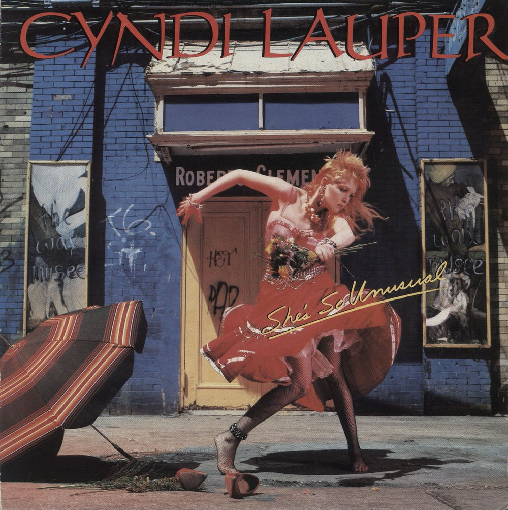 Cyndi Lauper She's So Unusual Hong Kong vinyl LP album (LP record) 253P-486