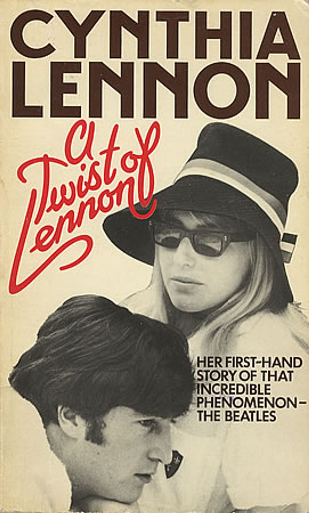 Cynthia Lennon A Twist Of Lennon UK book 0352301961