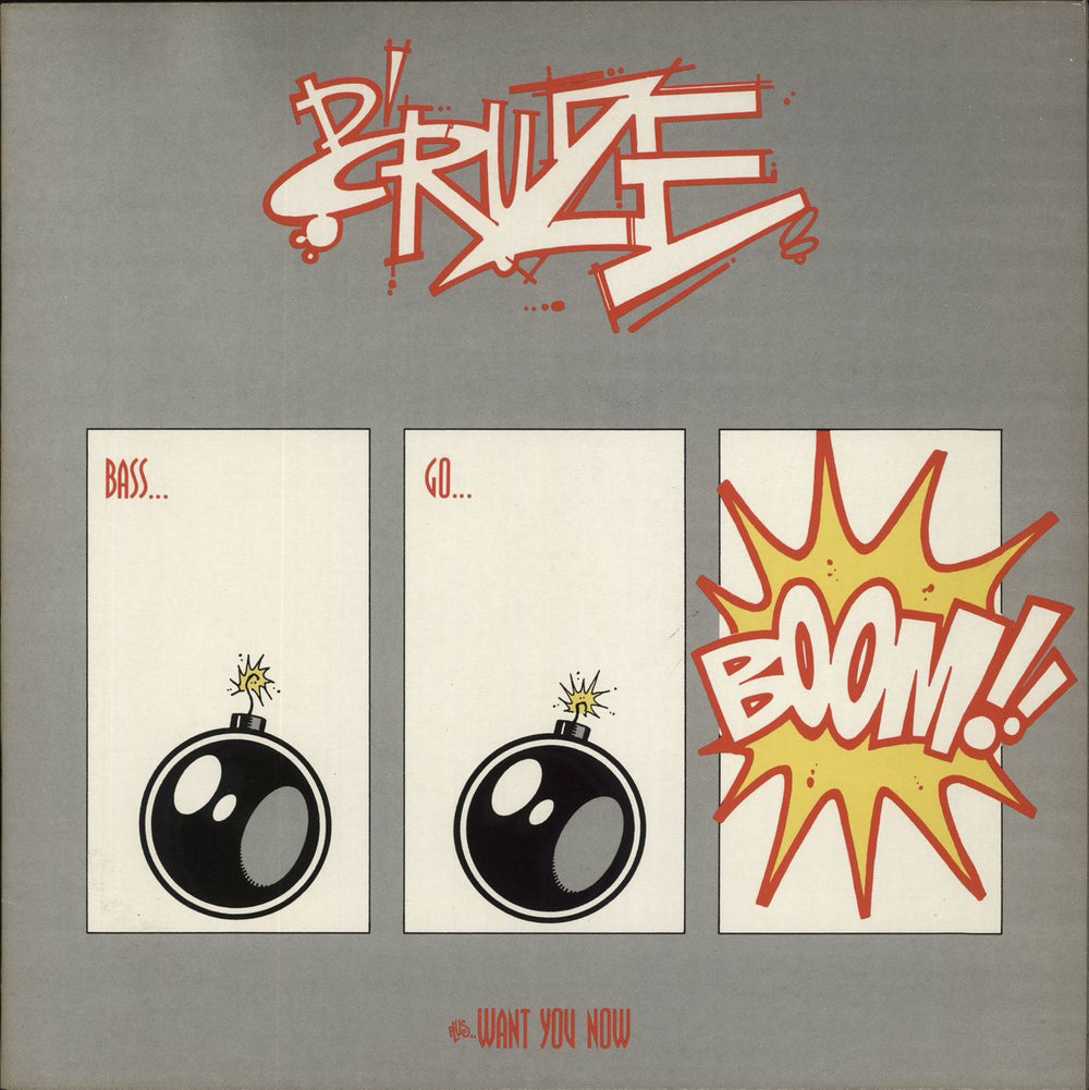 D'Cruze Bass Go Boom UK 12" vinyl single (12 inch record / Maxi-single) SUBBASE25