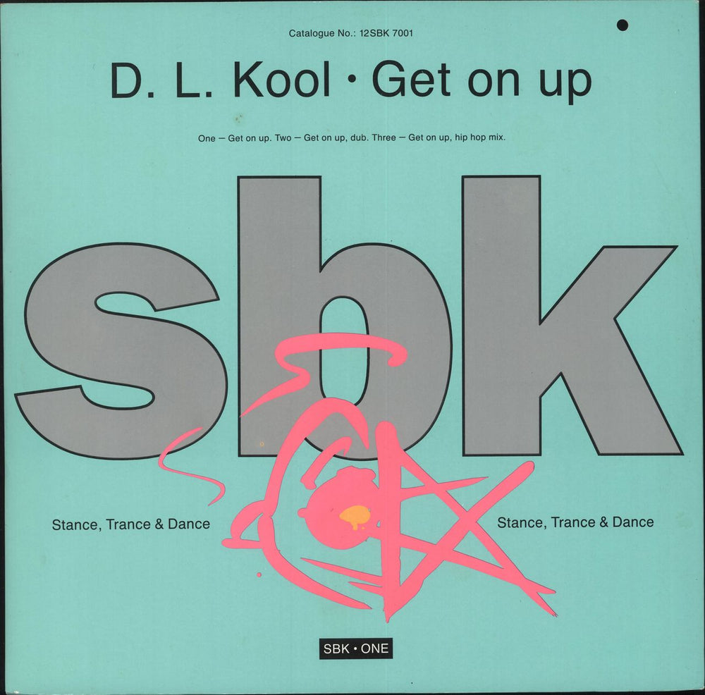 D.L. Kool Get On Up UK 12" vinyl single (12 inch record / Maxi-single) 12SBK7001