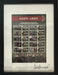 Dad's Army Royal Mail Stamp Sheet 50th Anniversary - Signed By Ian Lavender UK memorabilia FRAMED STAMP SHEET