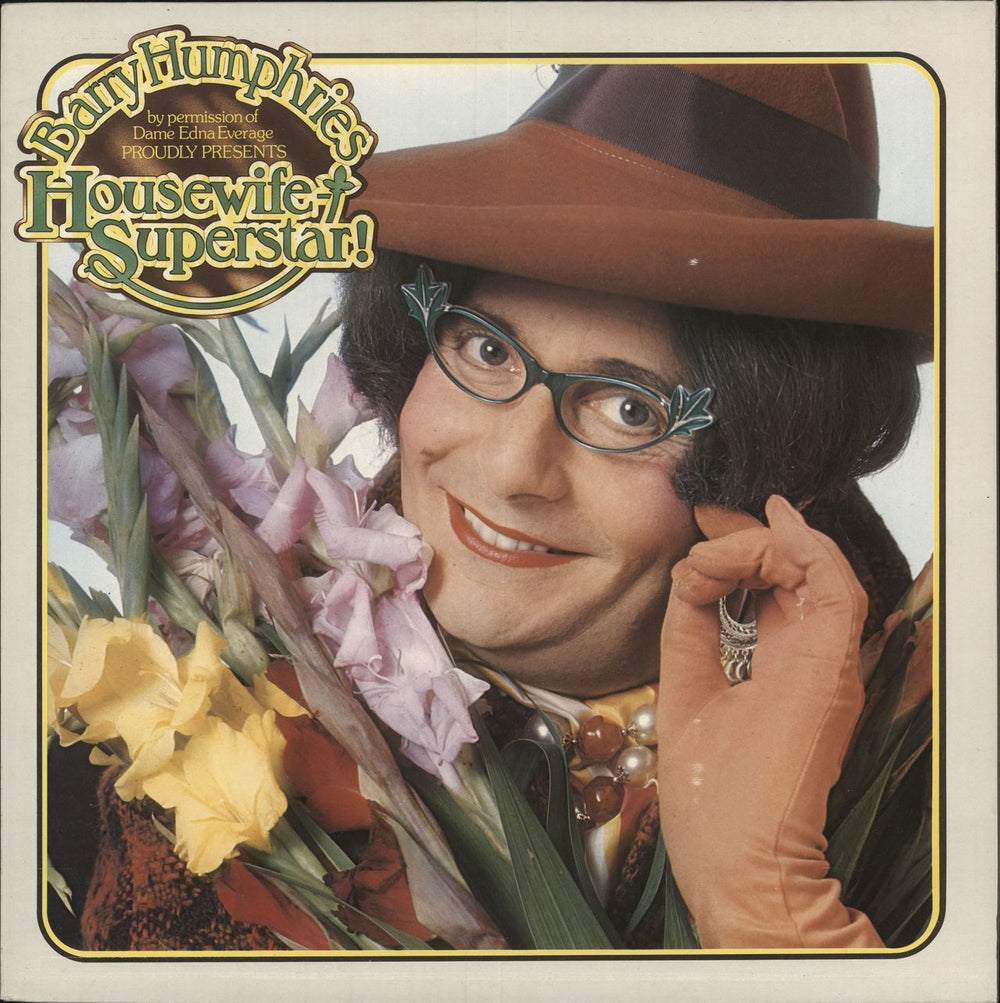 Dame Edna Everage By Permission Of Dame Edna Everage Proudly Presents Housewife-Superstar UK vinyl LP album (LP record) CAS1123