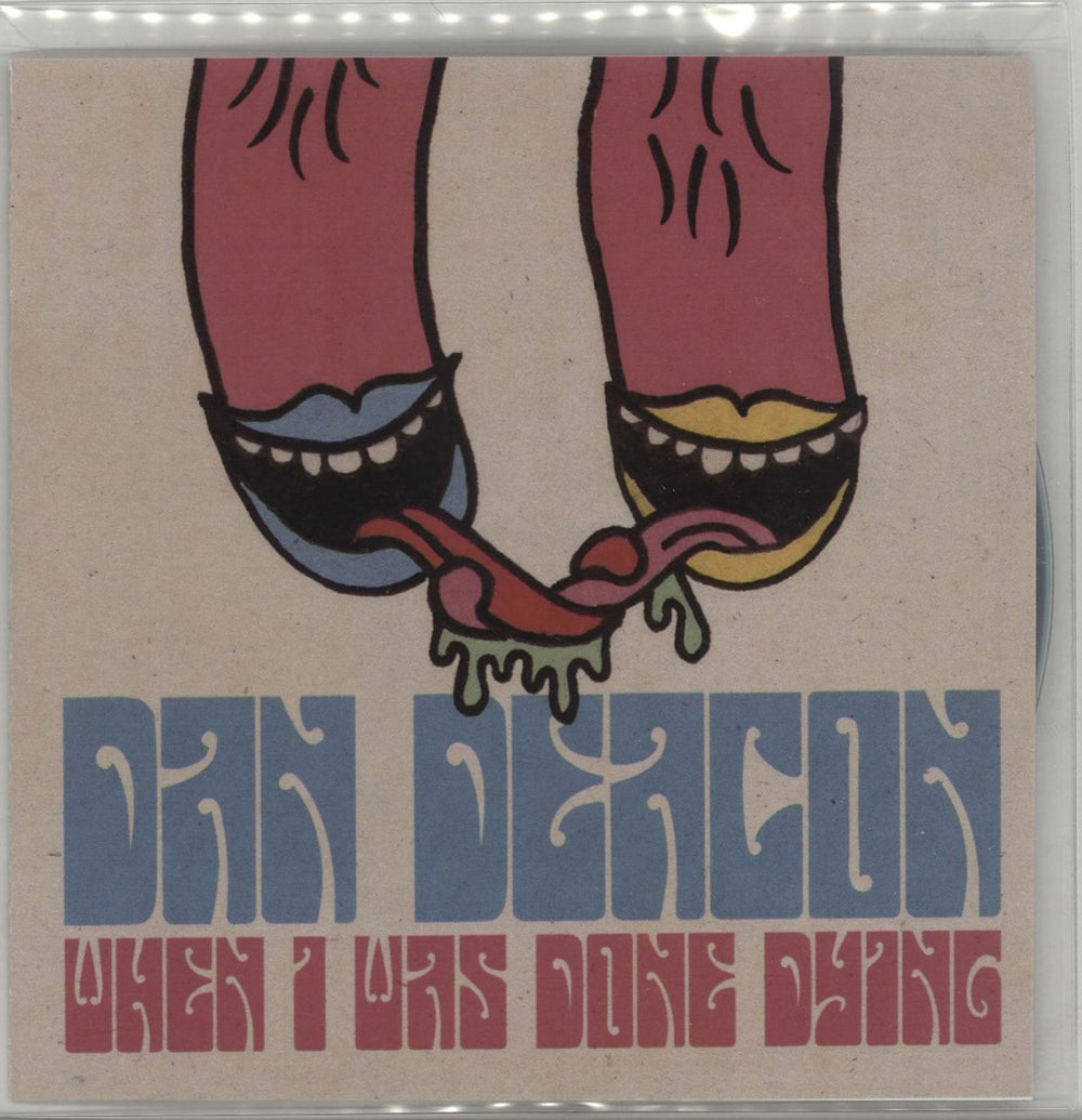 Dan Deacon Feel The Lightning + When I Was Done Dying UK Promo CD single (CD5 / 5") I1NC5FE663779