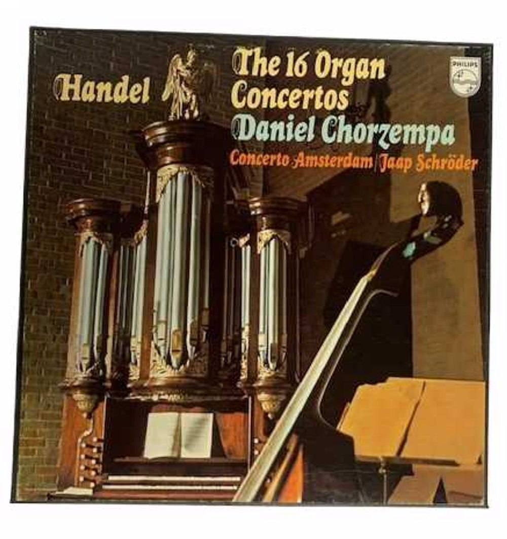 Daniel Chorzempa Handel: The 16 Organ Concertos Dutch Vinyl Box Set 6709009