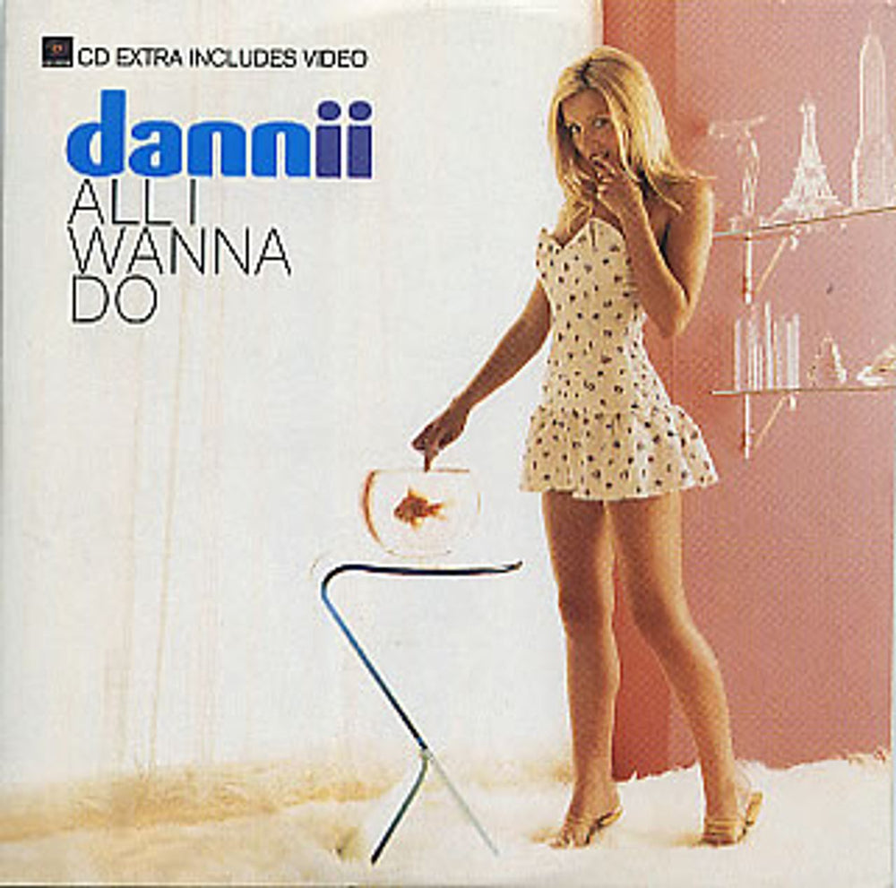 Dannii Minogue All I Wanna Do + Video UK CD single (CD5 / 5") WEA119CD