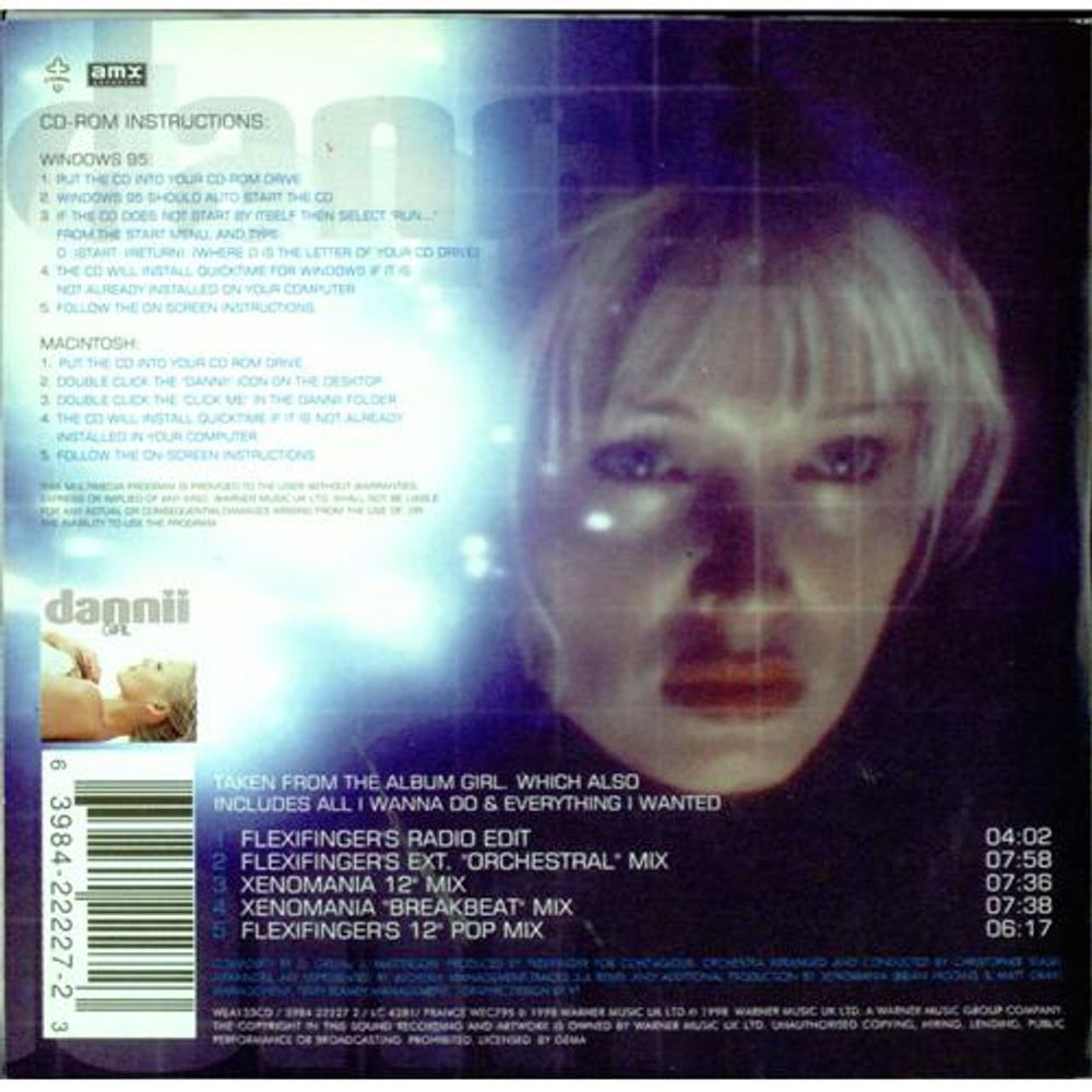 Dannii Minogue Disremembrance - Part 2 UK CD single (CD5 / 5") DANC5DI109068