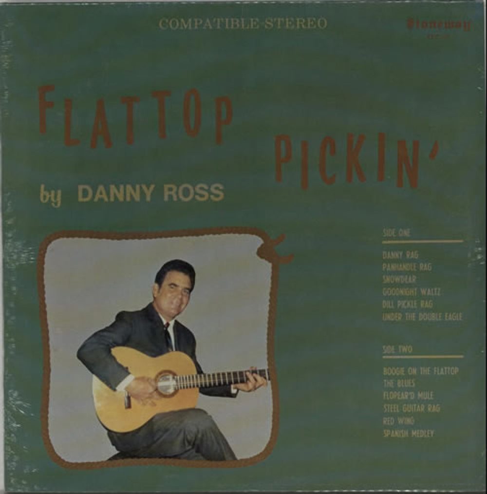 Danny Ross Flattop Pickin' - Sealed US vinyl LP album (LP record) STY-107