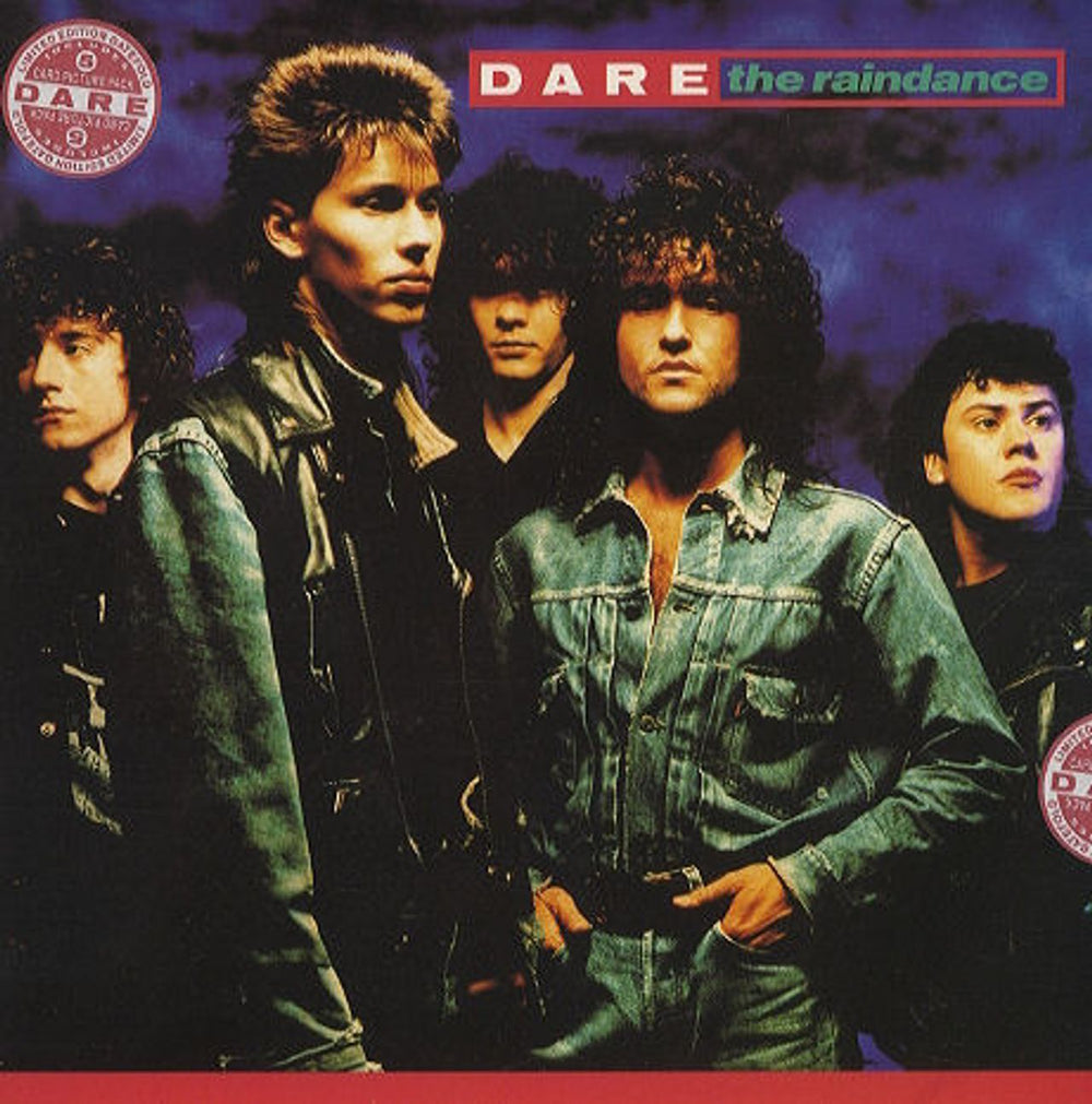 Dare The Raindance + Cards UK 7" vinyl single (7 inch record / 45) AM483