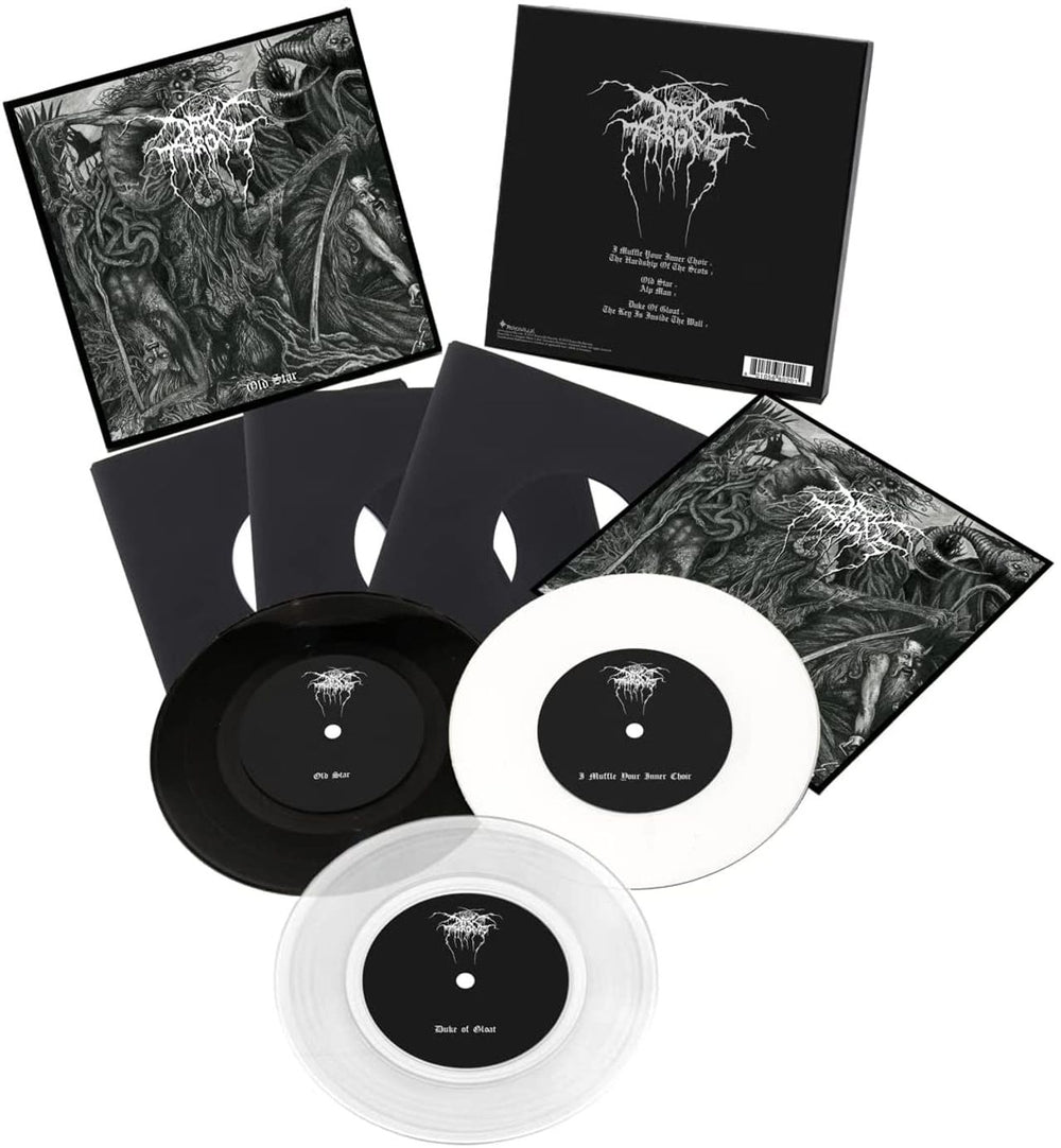 Darkthrone Old Star - Sealed 7" Box Set UK 7" single box set EBVILE020