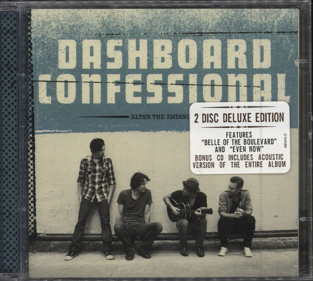 Dashboard Confessional Alter The Ending: Deluxe Edition - Sealed US 2 CD album set (Double CD) B0013476-72