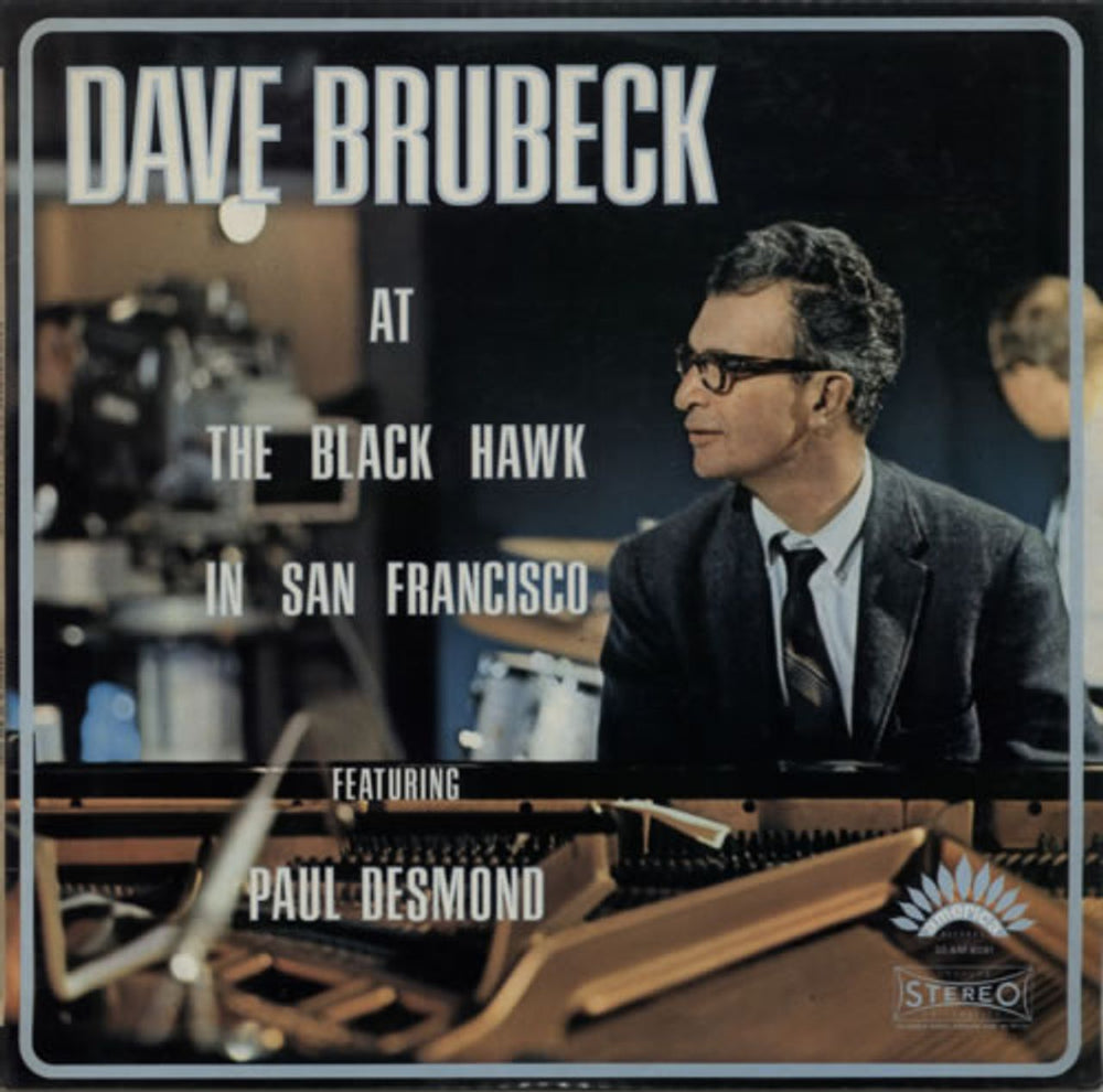 Dave Brubeck At The Black Hawk In San Francisco French vinyl LP album (LP record) 30AM6091