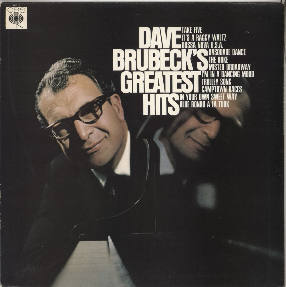 Dave Brubeck Dave Brubeck's Greatest Hits UK vinyl LP album (LP record) 62710