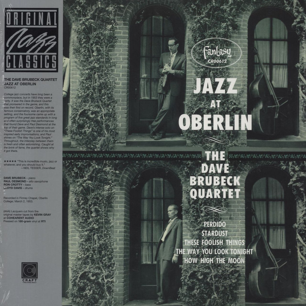 Dave Brubeck Jazz At Oberlin - 180 Gram Vinyl - Sealed US vinyl LP album (LP record) CR00612