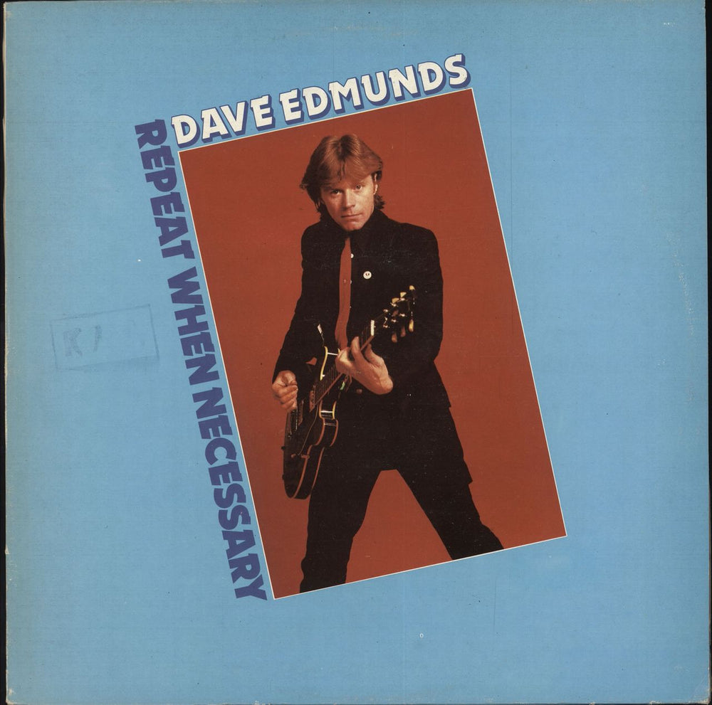 Dave Edmunds Repeat When Necessary Greek vinyl LP album (LP record) 59409