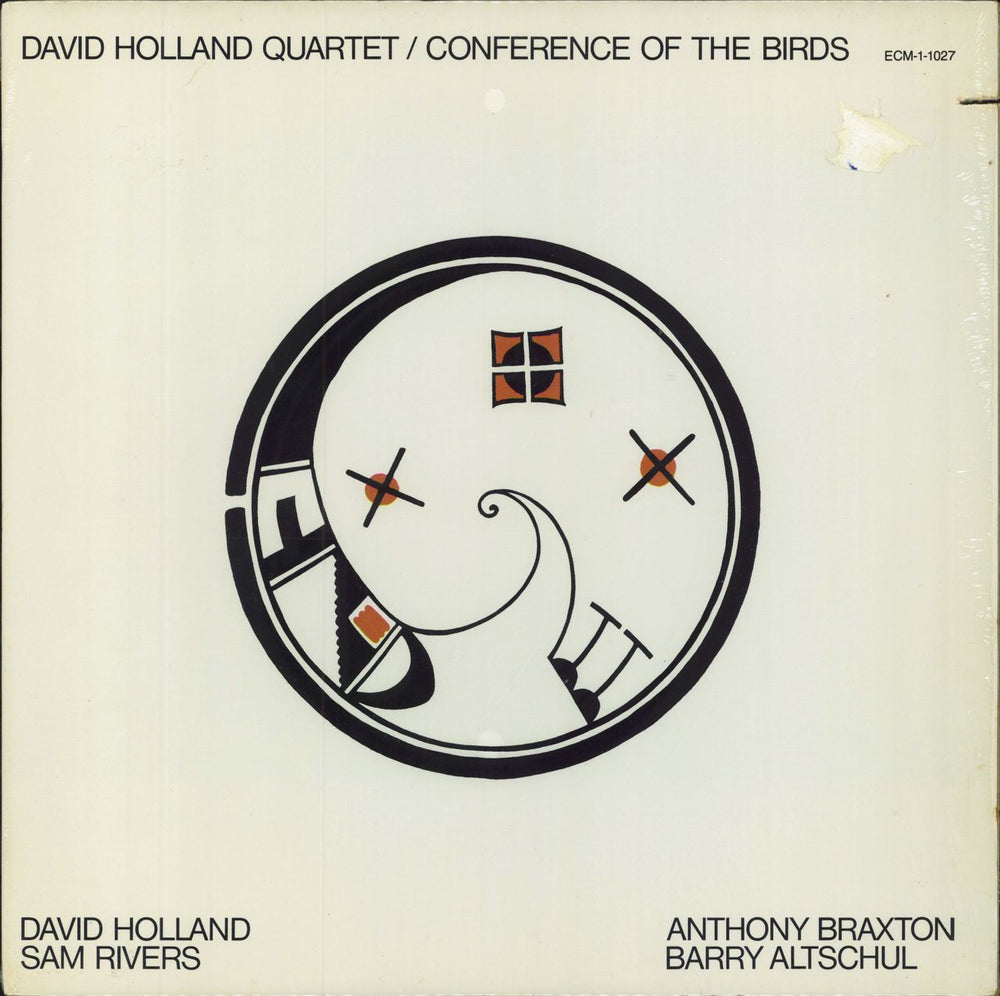 Dave Holland Conference Of The Birds - Shrink US vinyl LP album (LP record) ECM-1-1027