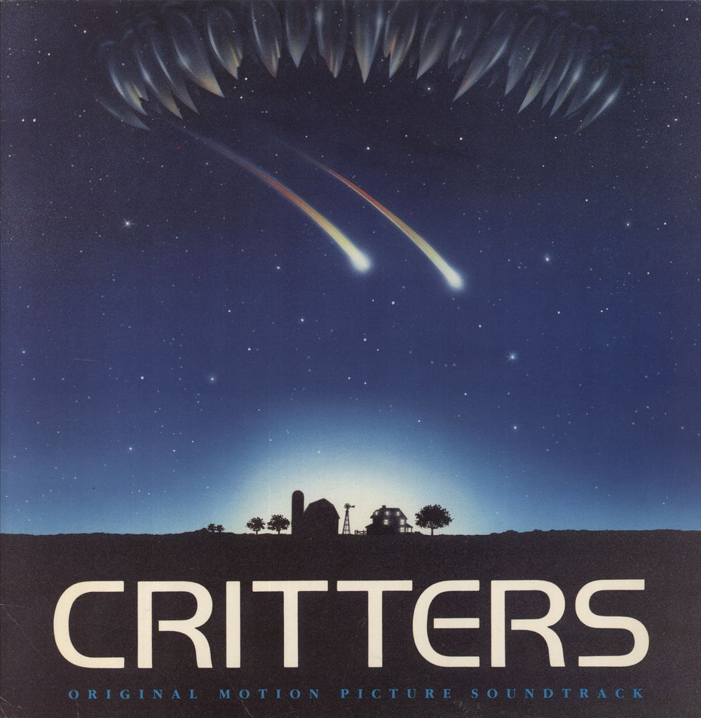 Dave Newman Critters [Original Motion Picture Soundtrack] US vinyl LP album (LP record) 72154-1