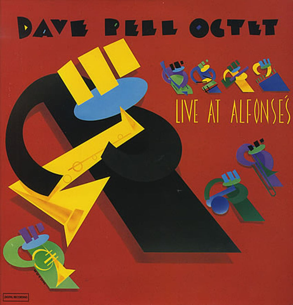 Dave Pell Live At Alfonse's US vinyl LP album (LP record) A715-1