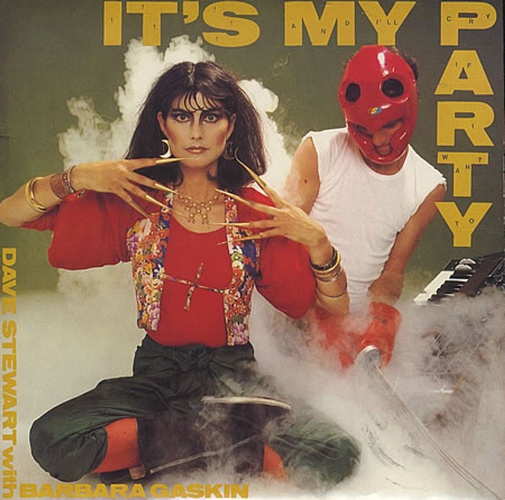 Dave Stewart & Barbara Gaskin It's My Party + Sleeve UK 7" vinyl single (7 inch record / 45) BROKEN2