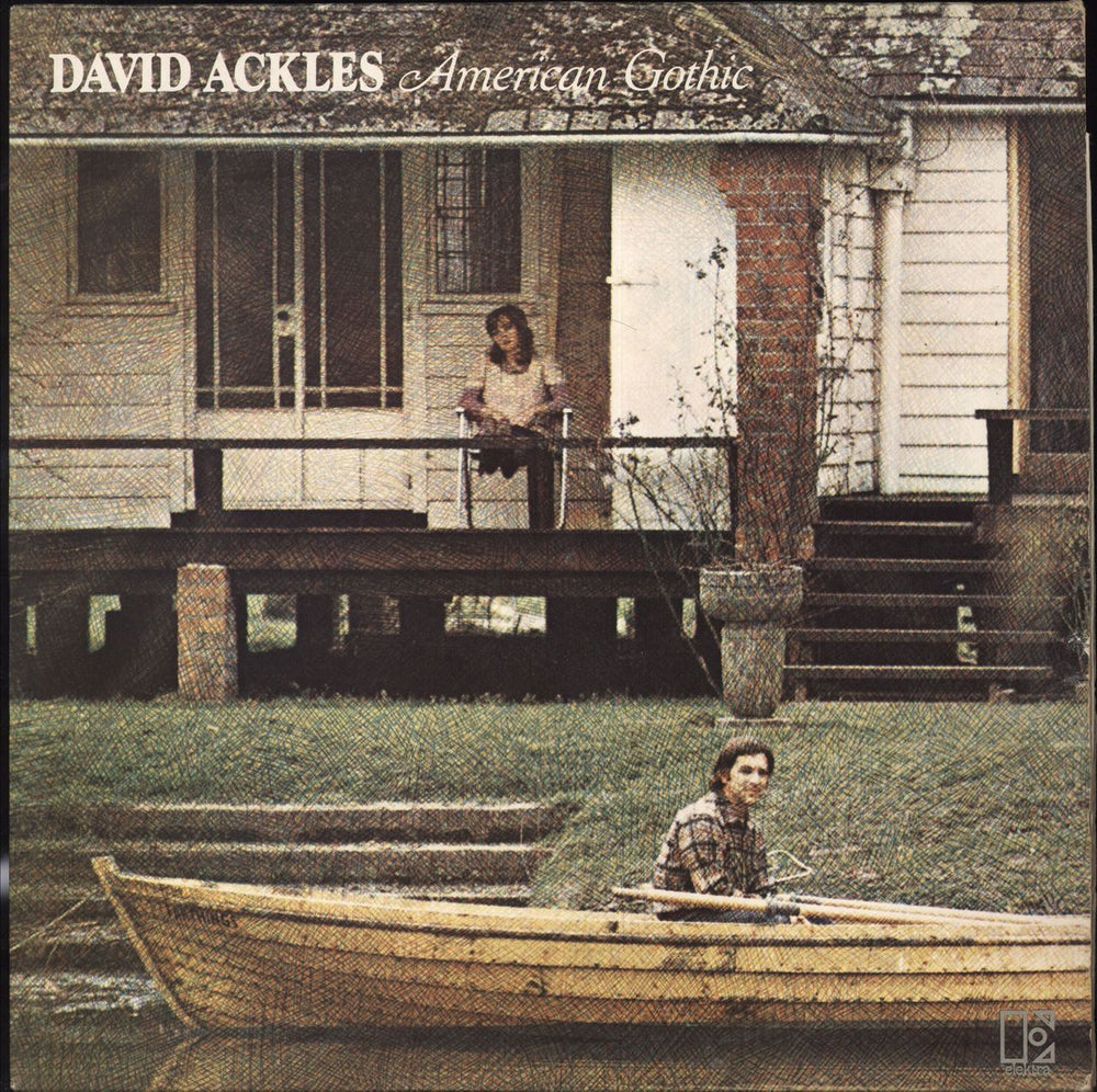 David Ackles American Gothic UK vinyl LP album (LP record) K42112