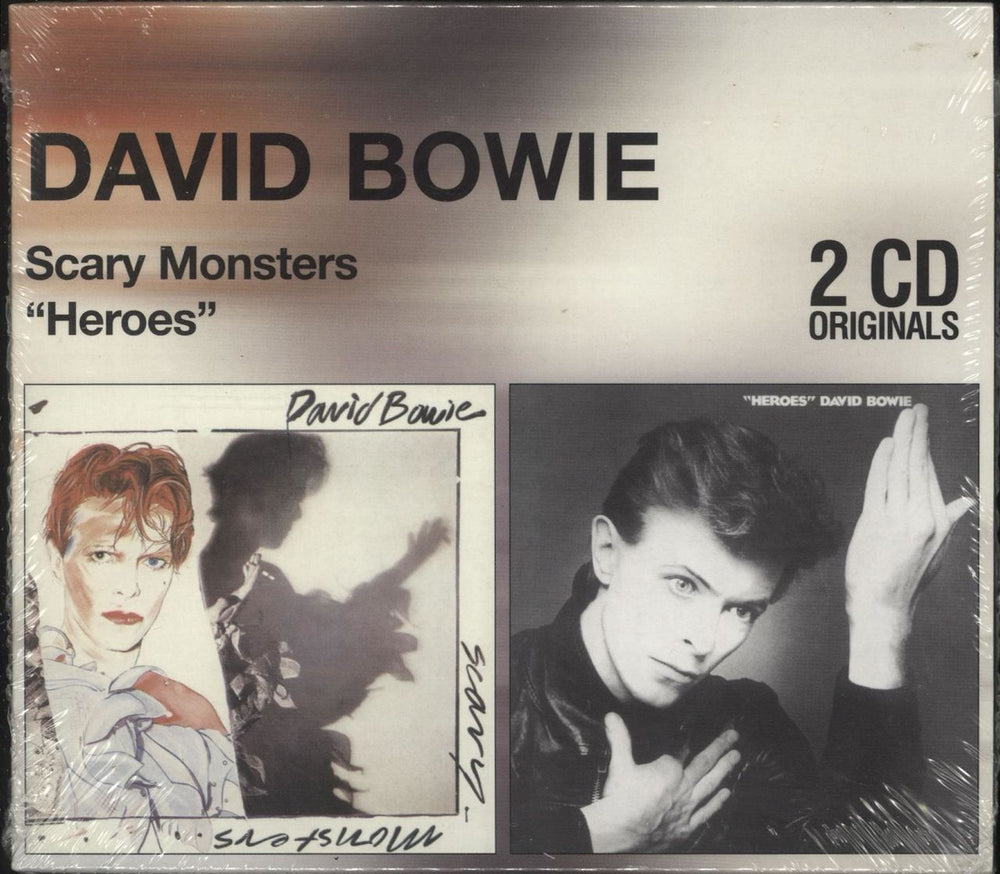 David Bowie 2 CD Originals - Sealed UK 2 CD album set (Double CD) 5920680