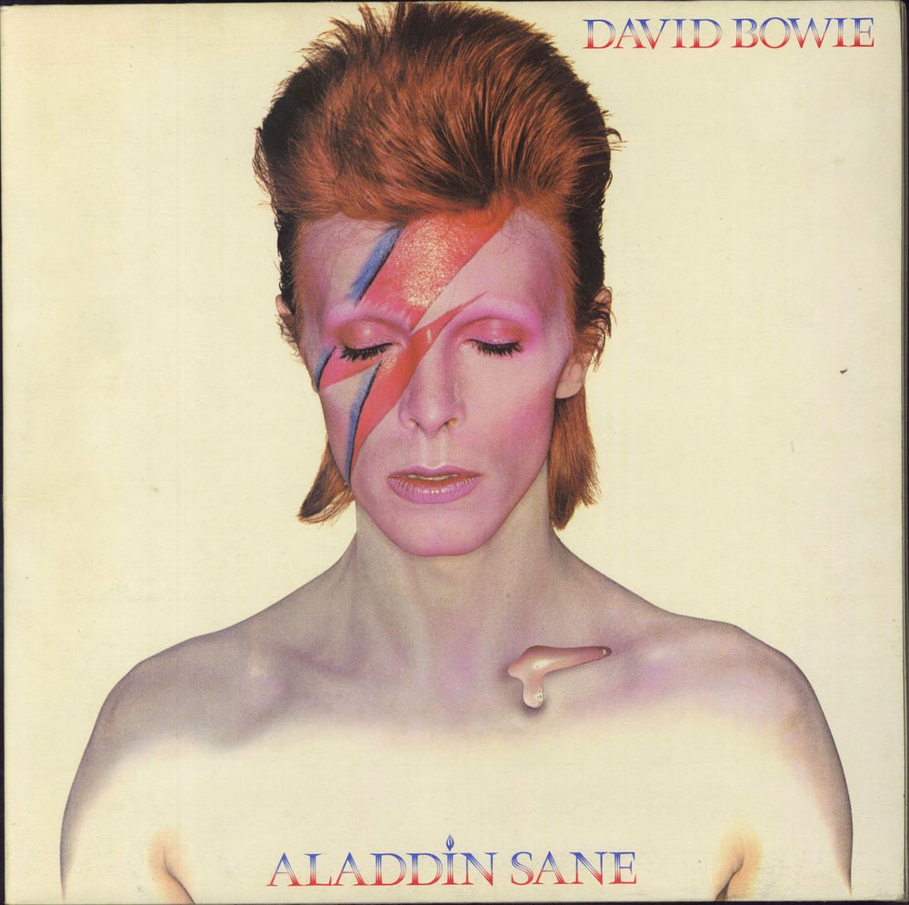 David Bowie Aladdin Sane - 1st + Insert UK vinyl LP album (LP record) RS1001