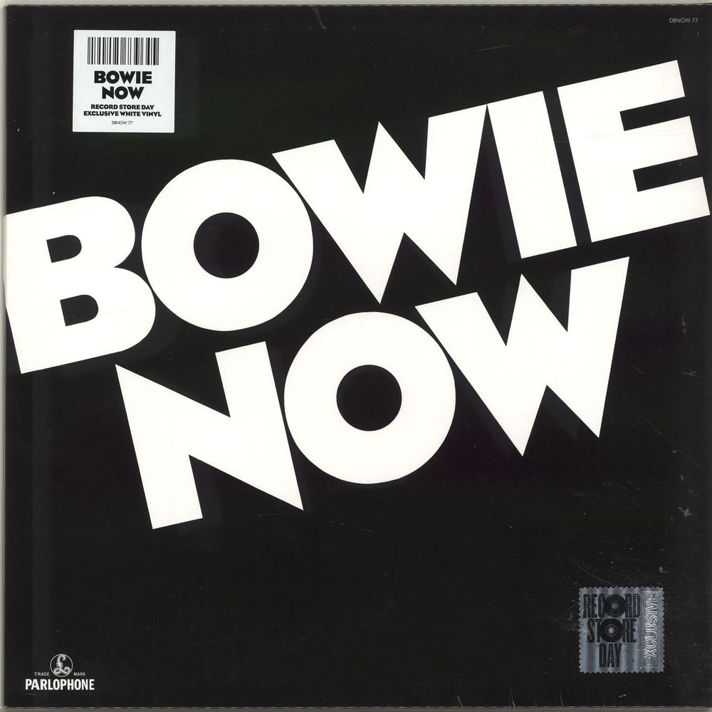 David Bowie Bowie Now - RSD18 - White Vinyl - Sealed UK vinyl LP album (LP record) DBNOW77