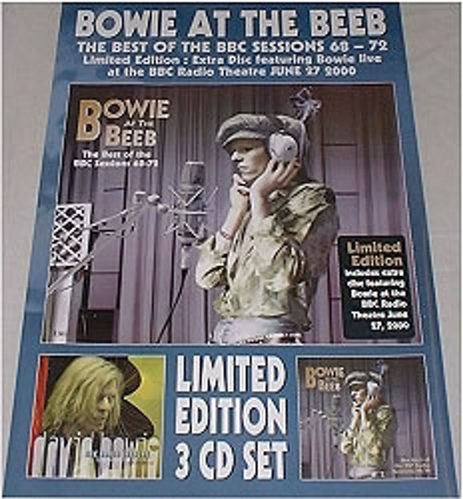 David Bowie Bowie The Beeb UK Promo Poster — RareVinyl.com