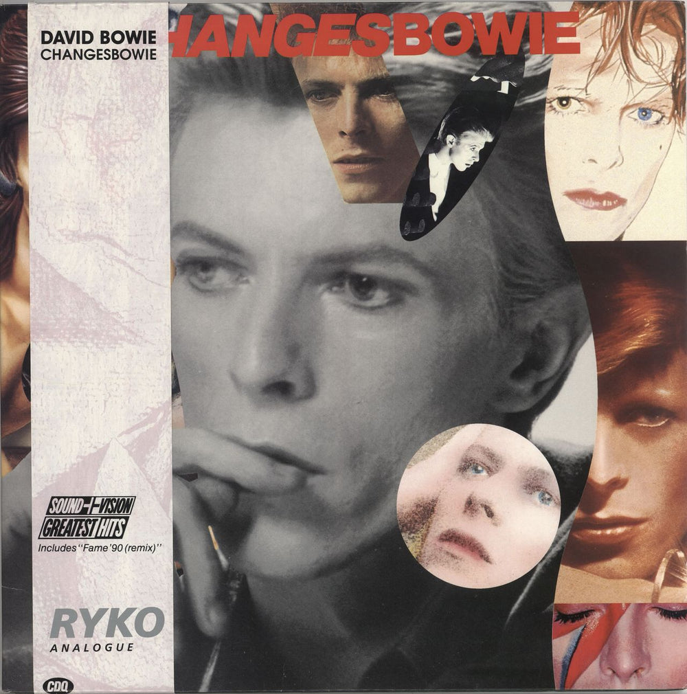 David Bowie Changesbowie - Coke Bottle Clear Vinyl US 2-LP vinyl record set (Double LP Album) RALP0171-2