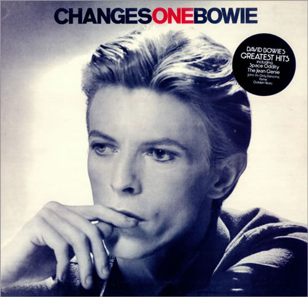 David Bowie ChangesOneBowie - 1st - Stickered UK vinyl LP album (LP record) RS1055