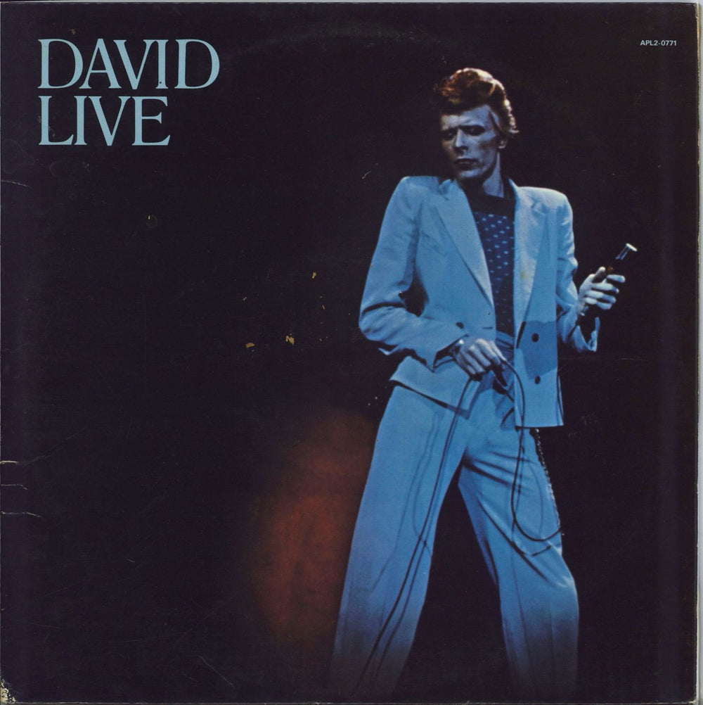 David Bowie David Live - 1st - EX UK 2-LP vinyl record set (Double LP Album) APL2-0771