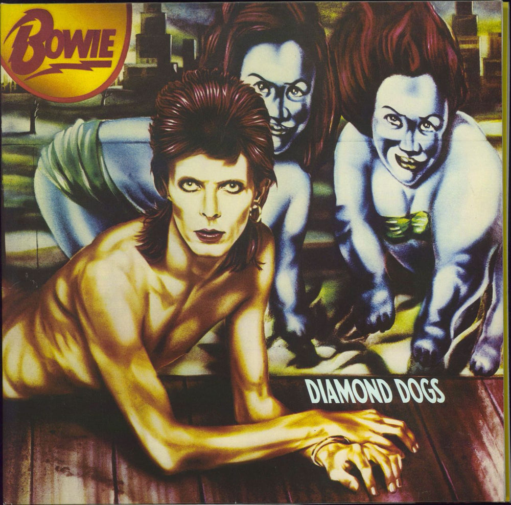 David Bowie Diamond Dogs - 180gm - Shrink UK vinyl LP album (LP record) DB74761