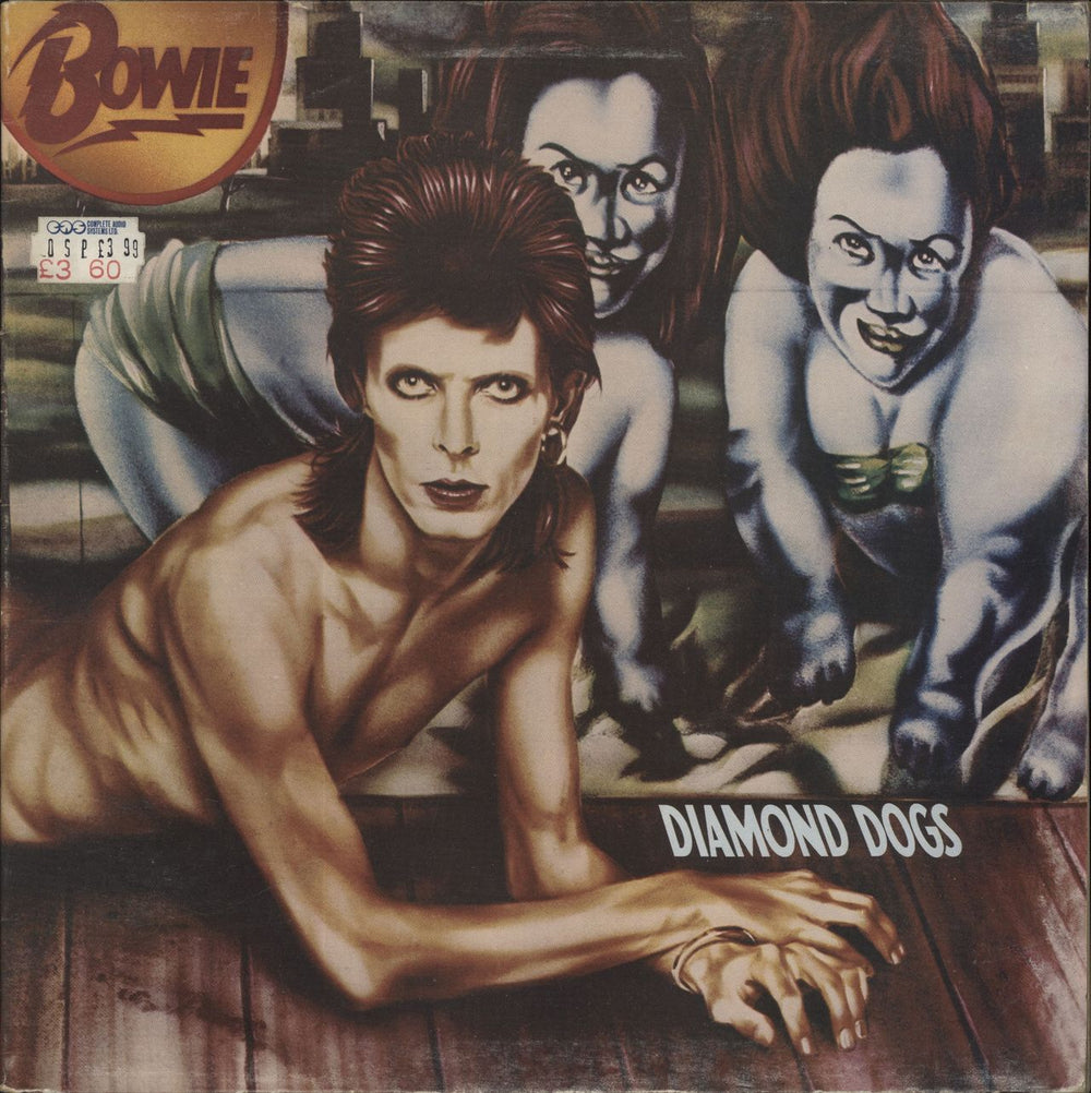 David Bowie Diamond Dogs - 4th - EX UK vinyl LP album (LP record) APL1-0576