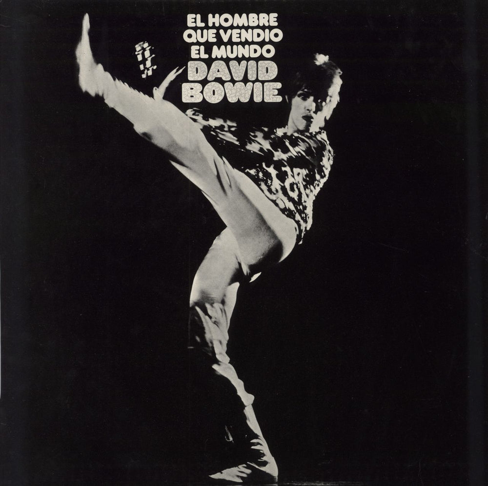 David Bowie El Hombre El Mundo - 1st + Poster Spanish vinyl LP album (LP record) LSP-4816