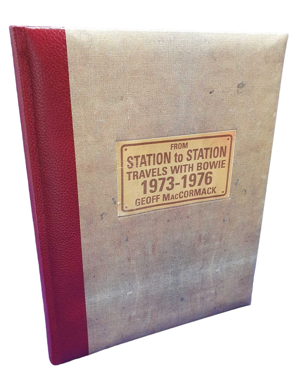 David Bowie From Station To Station - Collector's Edition - Geoff UK book