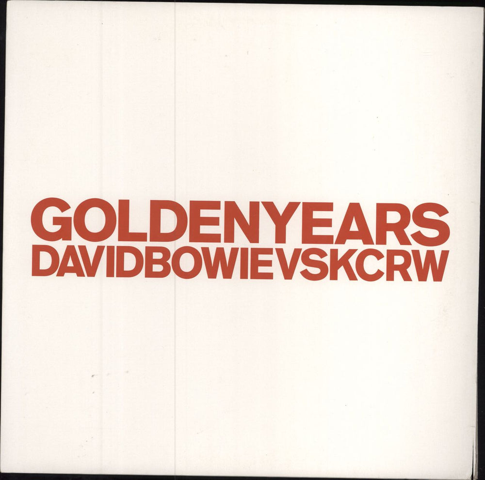 David Bowie Golden Years - 180gm UK 12" vinyl single (12 inch record / Maxi-single) 12BOWGY2011