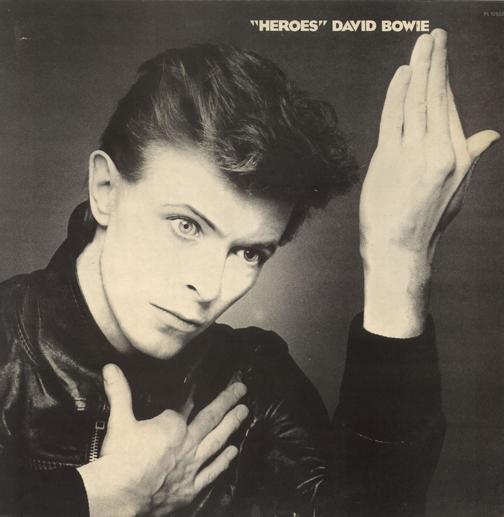 David Bowie Heroes - Glossy Sleeve UK vinyl LP album (LP record) PL12522