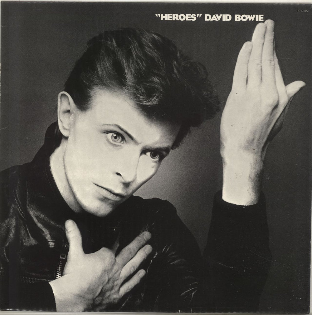 David Bowie Heroes - Italian Vinyl UK vinyl LP album (LP record) PL12522