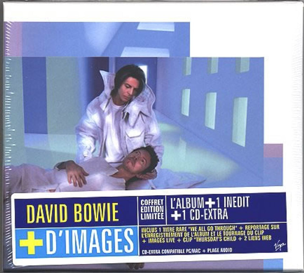 David Bowie Hours + Bonus Enhanced CD - Sealed French 2 CD album set (Double CD) 8487160