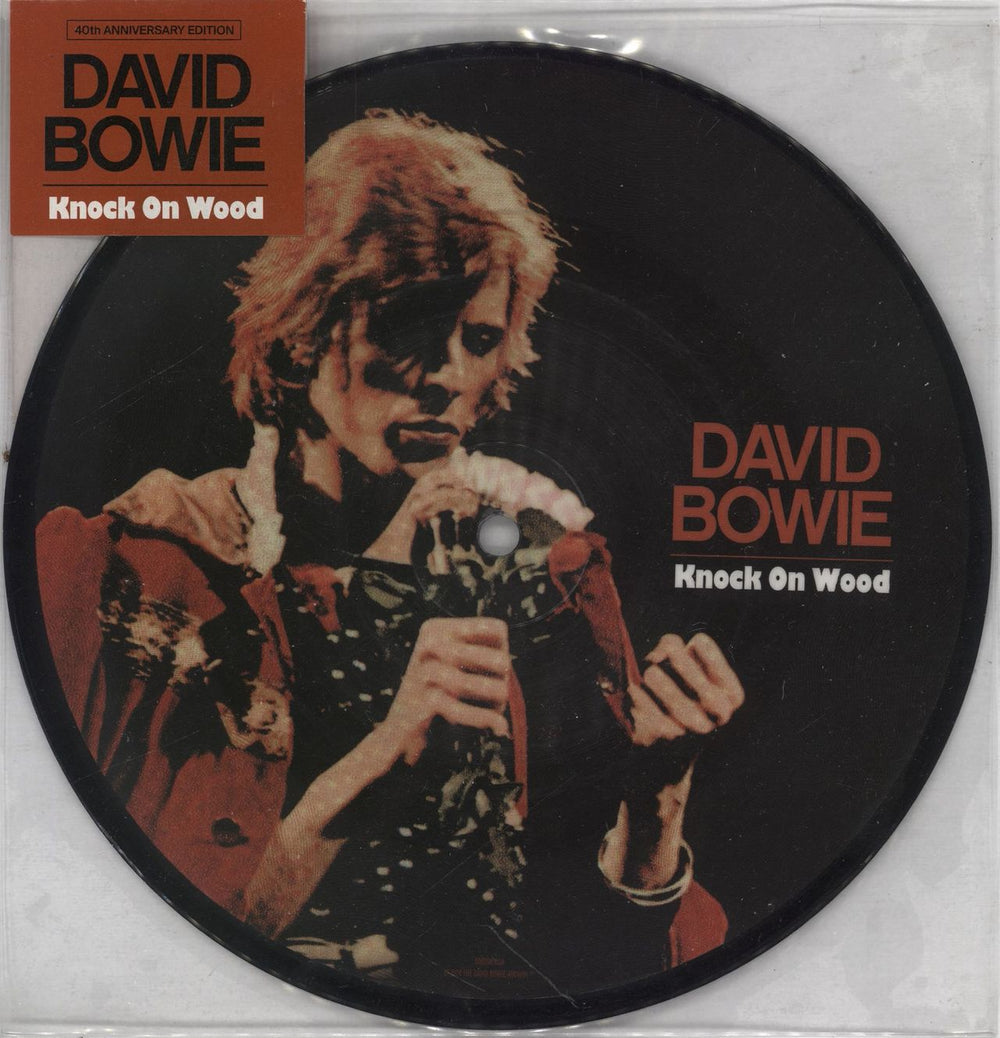 David Bowie Knock On Wood - 40th Anniversary UK 7" vinyl picture disc (7 inch picture disc single) DBKOW40