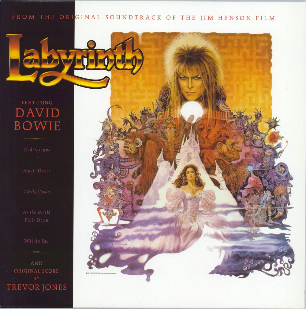 David Bowie Labyrinth - Lavender Vinyl UK vinyl LP album (LP record) 00602557354843