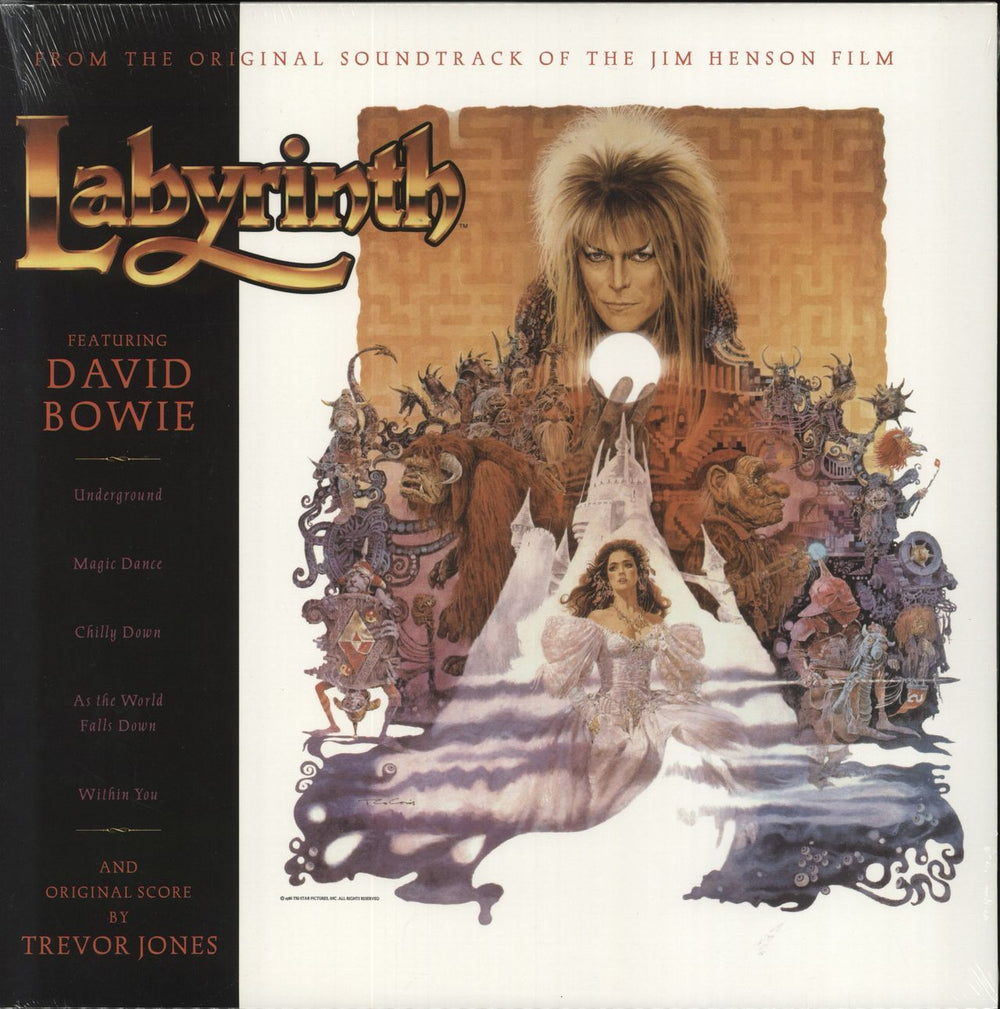 David Bowie Labyrinth - Lavender Vinyl UK vinyl LP album (LP record) 00602557354843