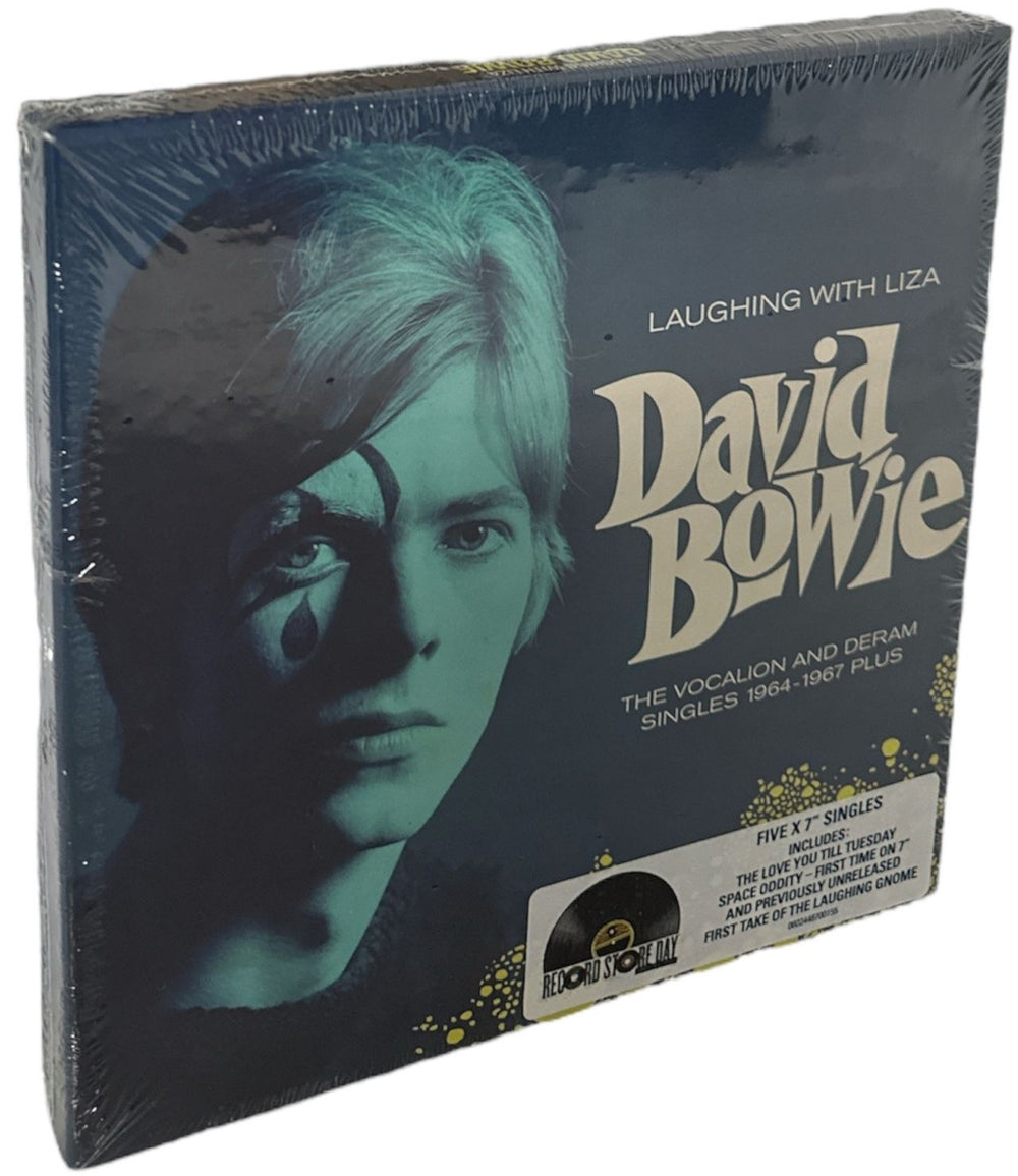 David Bowie Laughing With Liza - 5 x 7-Inch Box Set - RSD 2023 - Sealed UK 7" single box set 602448700155