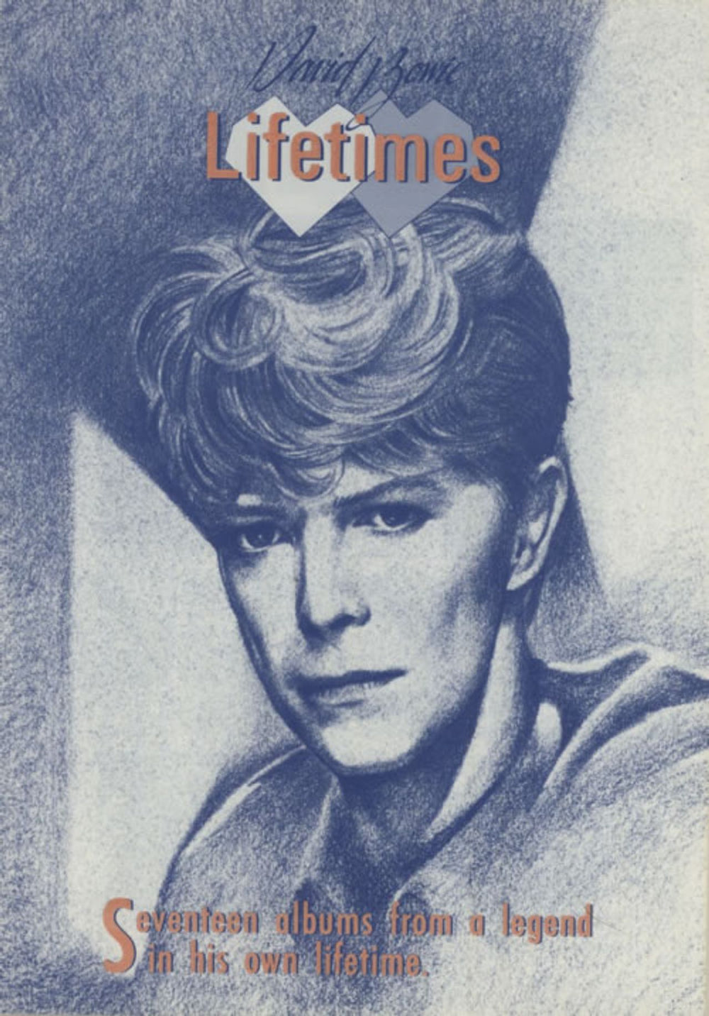 David Bowie Lifetimes UK Promo handbill HANDBILL