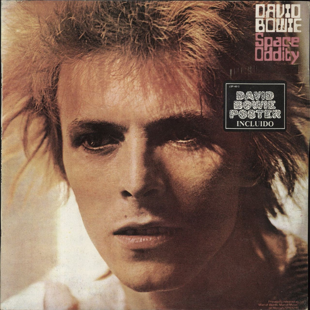 David Bowie Odisea Espacial [Space Oddity] - Complete Spanish vinyl LP album (LP record) LSP-4813