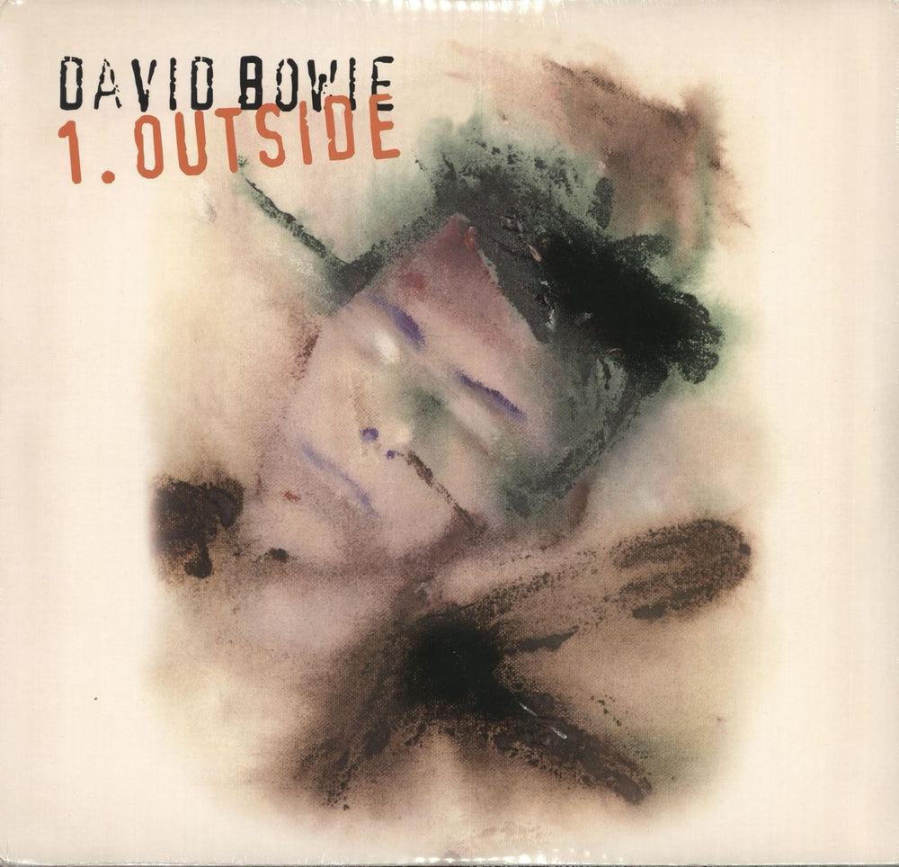 David Bowie Outside - 180 Gram Blue/Green Swirl Vinyl - Sealed US 2-LP vinyl record set (Double LP Album) FRM-40711