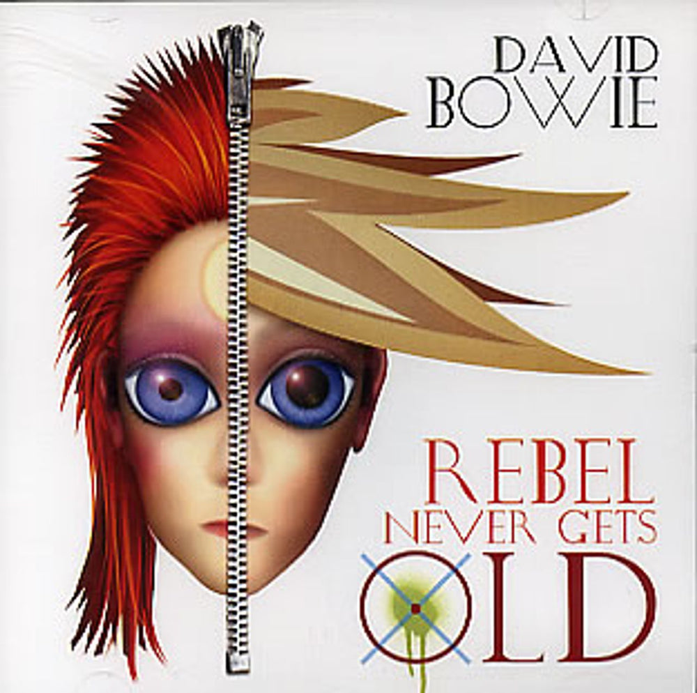 David Bowie Rebel Never Gets Old UK Promo CD single (CD5 / 5") SAMPCM140712